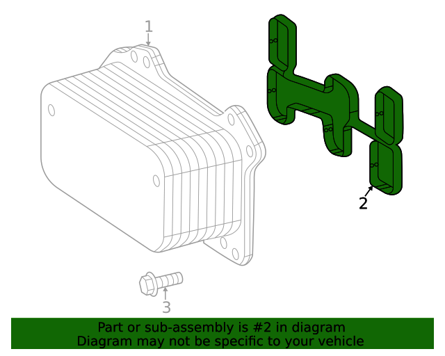 264-184-00-00 - Gasket 2019-2023 Mercedes-Benz | Mercedes-Benz USA Parts