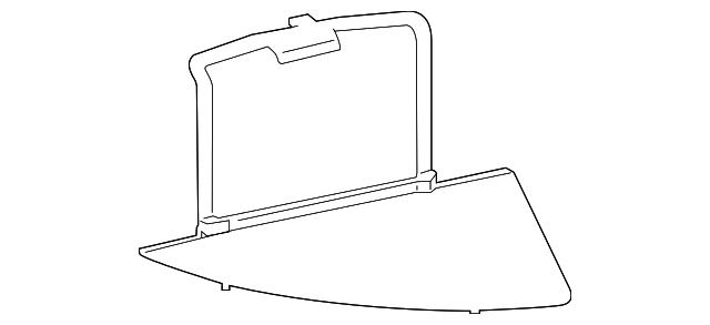 66326861664 - 2015-2018 BMW X4 Object Sensor Support Bracket (66 
