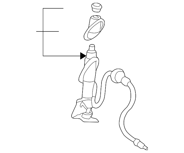 20012005 Toyota RAV4 Radio Antenna Mast 8630042240 Toyota Parts Center