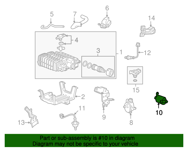 OEM 20082015 Honda Joint, Purge 36166R40A01 Majestic Honda