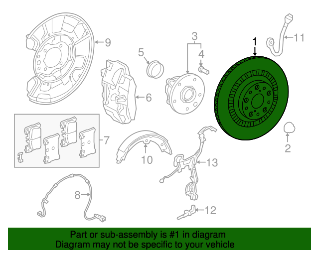 20182021 Lexus Rotor 4243111020 OEM Parts Online