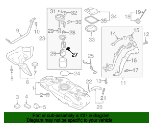 2010-2024 Hyundai Fuel Injection Pressure Regulator 35301-2P000 | OEM ...