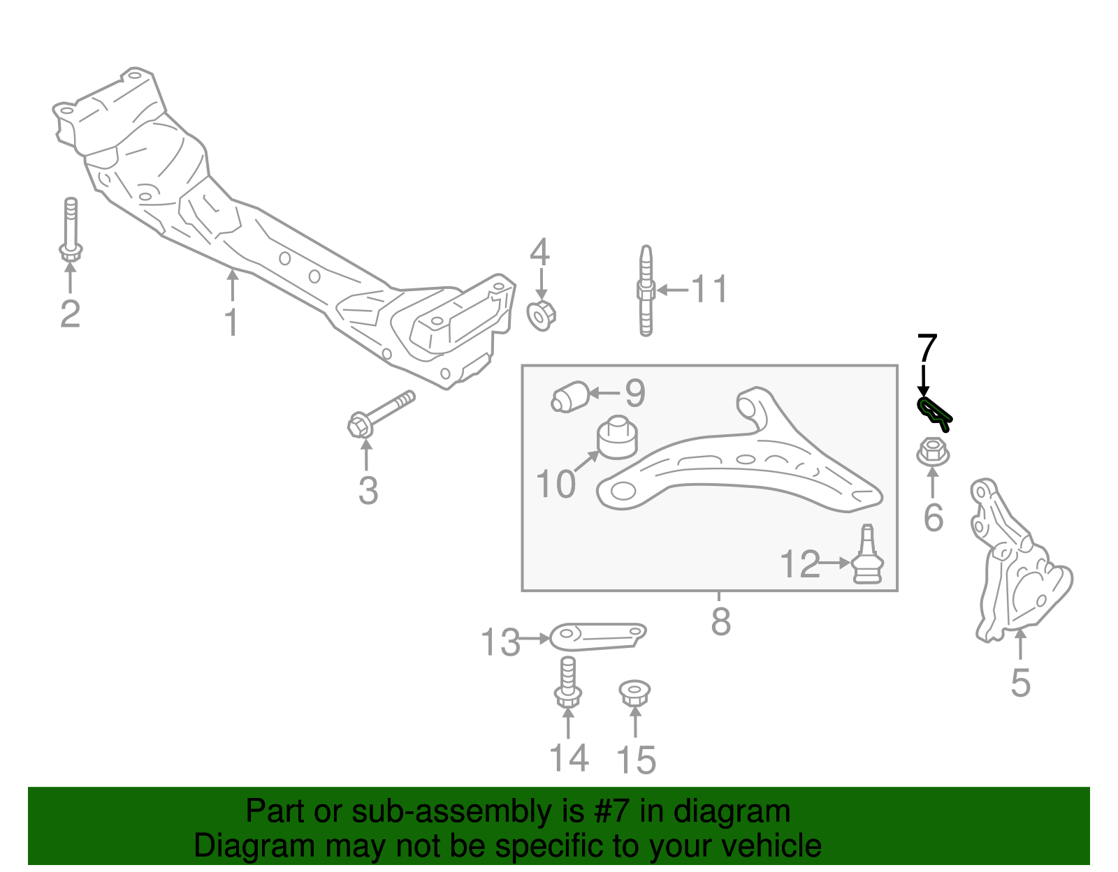 Knuckle Cotter Pin - Toyota (SU003-00076)