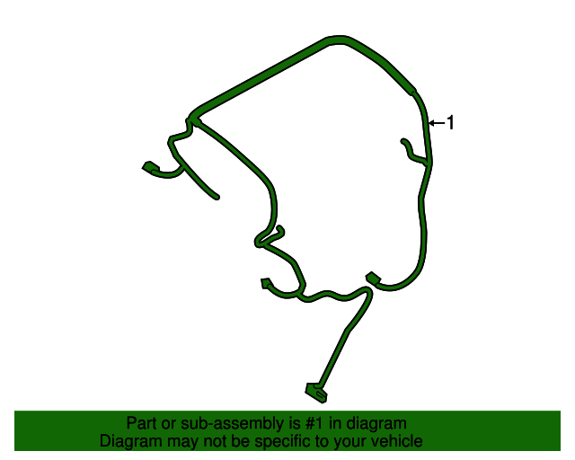 2008 Saturn Astra F Harness 55555795