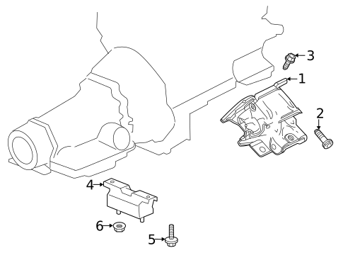 Engine & Trans Mounting for 2021 Chevrolet Silverado 3500 HD 