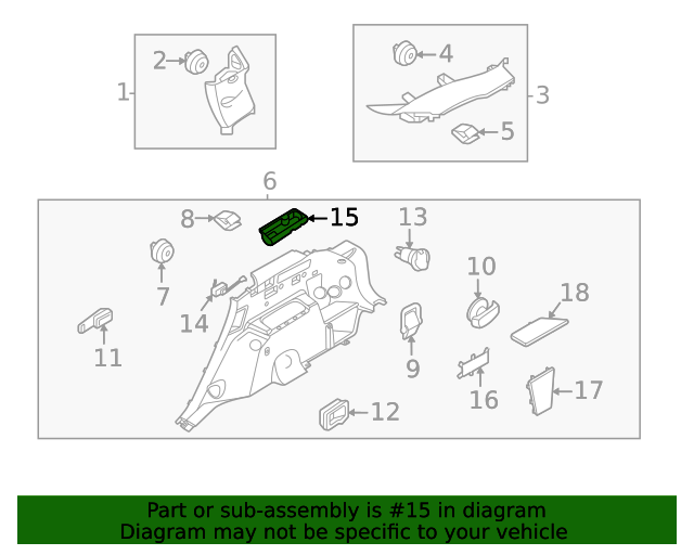 857E3P2200 Cup Holder 20212023 Kia Sorento Kia.Parts Store