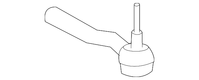Driver Side Steering Linkage Outer Tie Rod Kit - Cadillac (89060262)