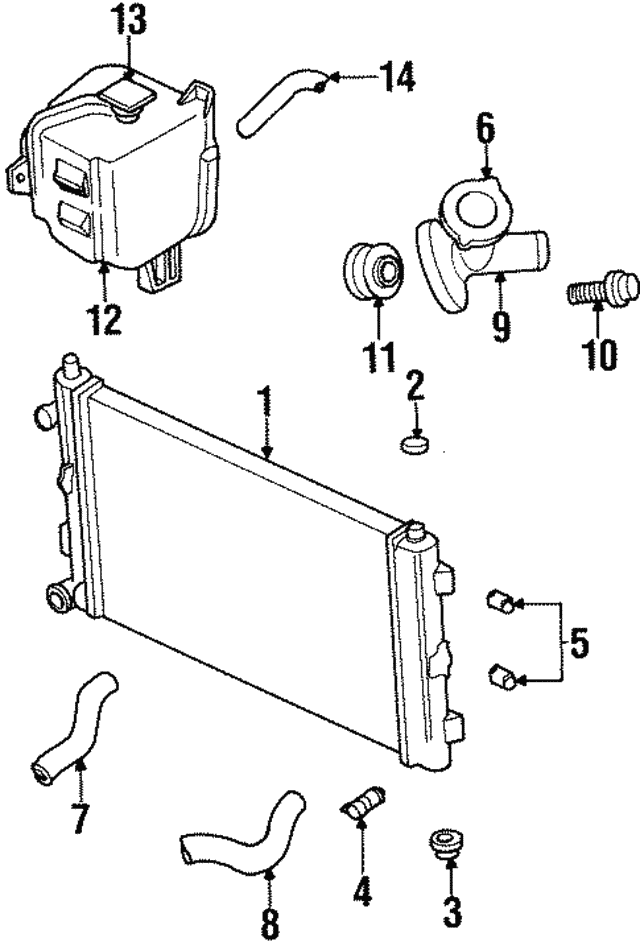 Recovery Tank Mopar (4595575)