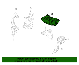 31359779 - Engine Mount 2004-2006 Volvo | AutoNationParts.com