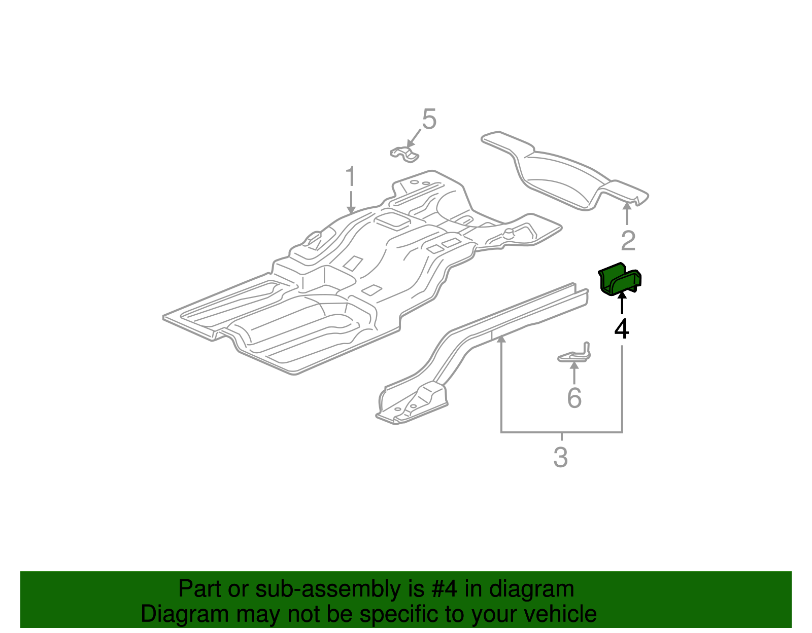 Rail End - GM (25688846)