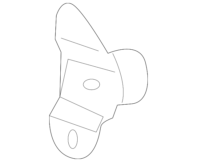 Passenger Side Tailgate Hinge - GM (15078746)