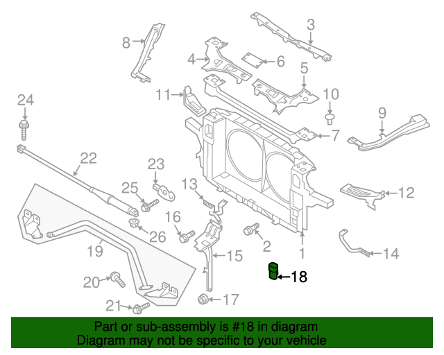 20122022 Nissan Ambient Temp Sensor 277221VA0A Nissan Parts Plus