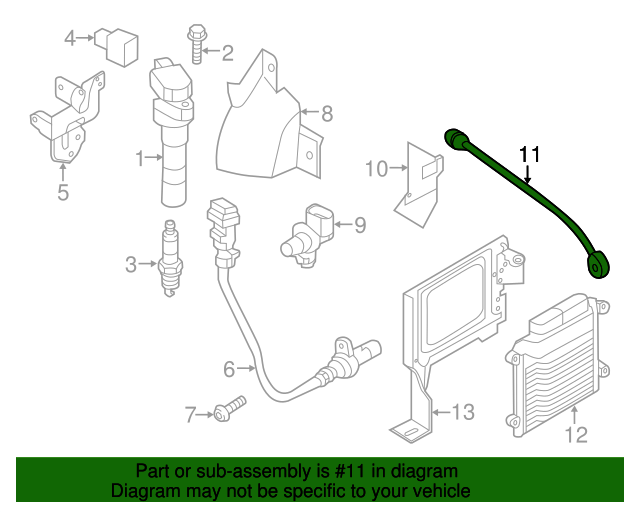 20112024 Hyundai Knock Sensor 392502G700 OEM Parts Online