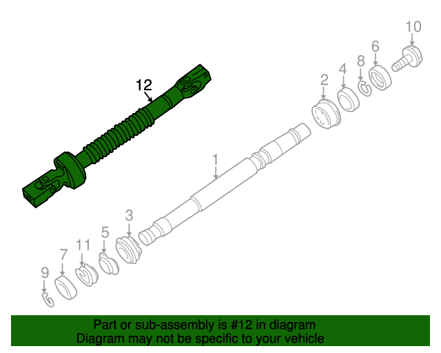 Genuine BMW 32311092644 UJoint FREE Shipping on Most Orders