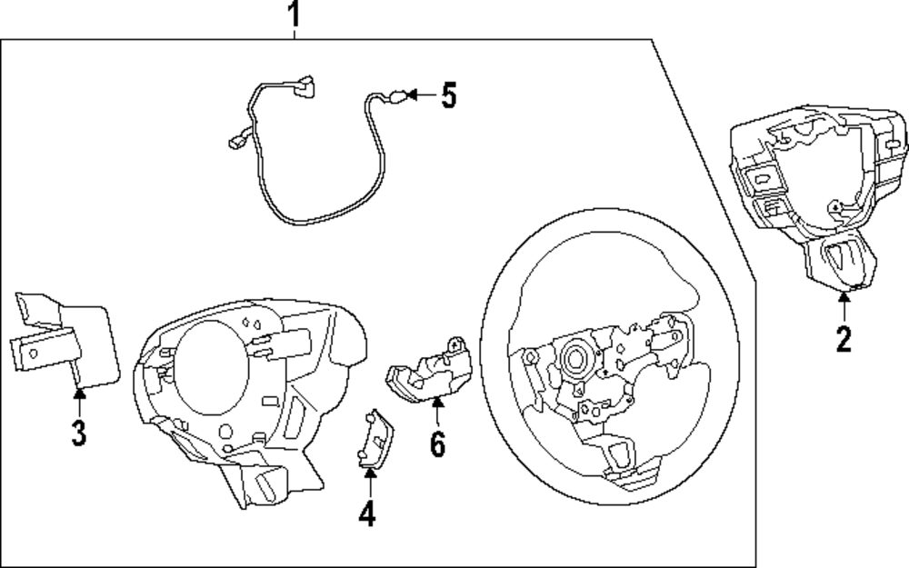Steering Wheel Plug - Toyota (45186-30200-C0)