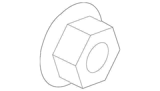Audi Wht001999 WHT-006-099 - Blind Spot Detection System Warning Sensor Nut 2013-2025 ...
