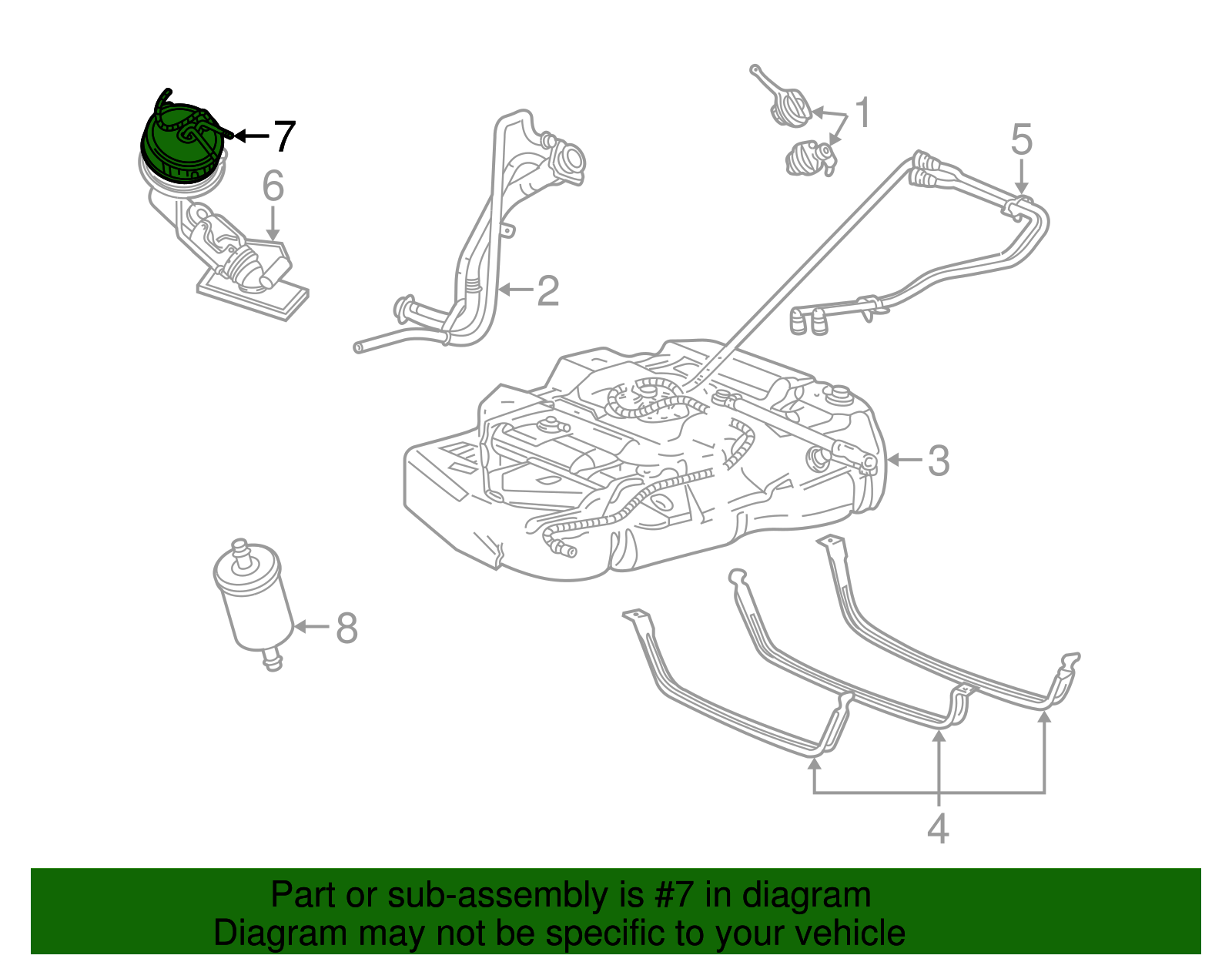 Sending Unit Gasket - Ford (XW4Z-9276-AA)