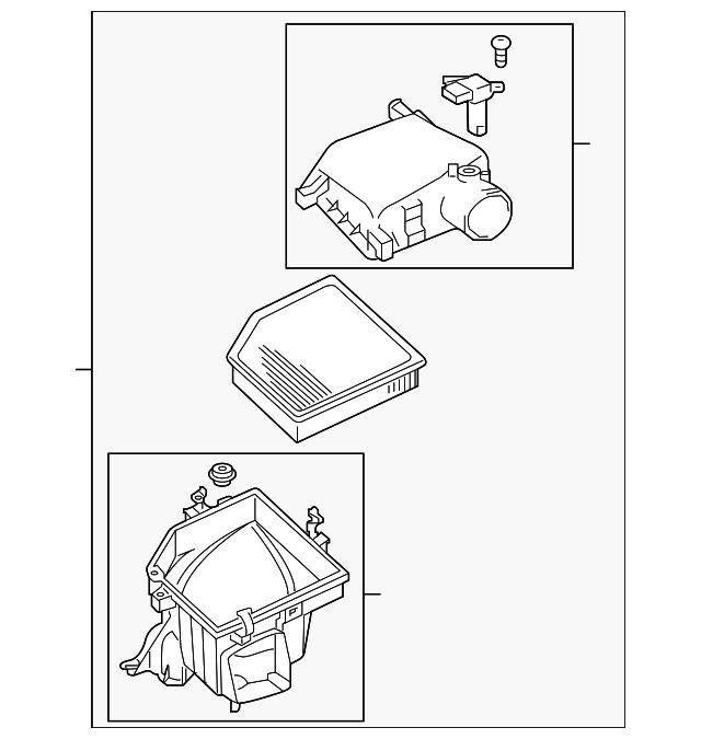20162020 Lexus Air Cleaner Assembly 1770036440 OEM Parts Online