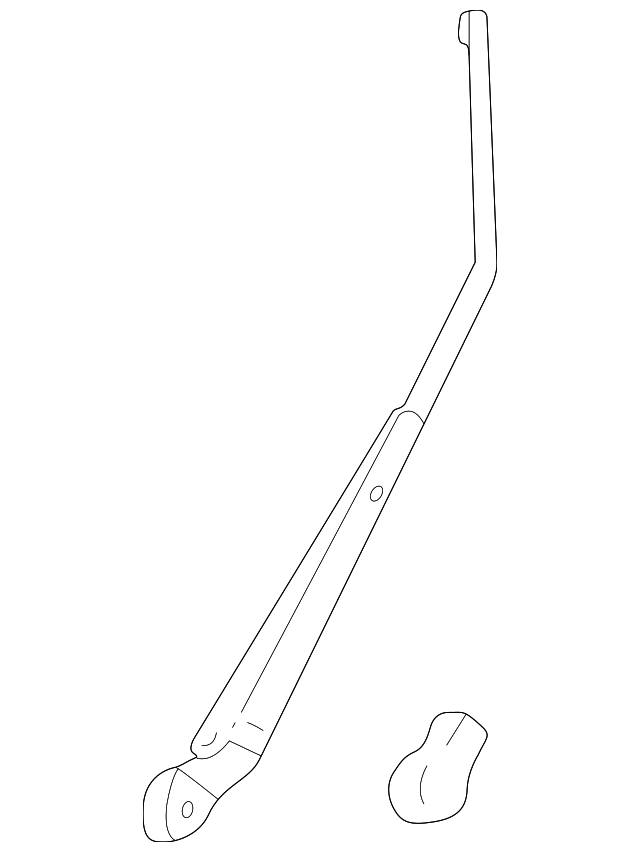 MR300823 Wiper Arm Assembly 19972004 Mitsubishi Montero Sport