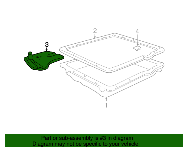 19902006 GM Automatic Transmission Fluid Filter Kit with Gasket and
