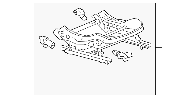 2018-2024 GM Cushion Frame 13525364 | GM Parts Center