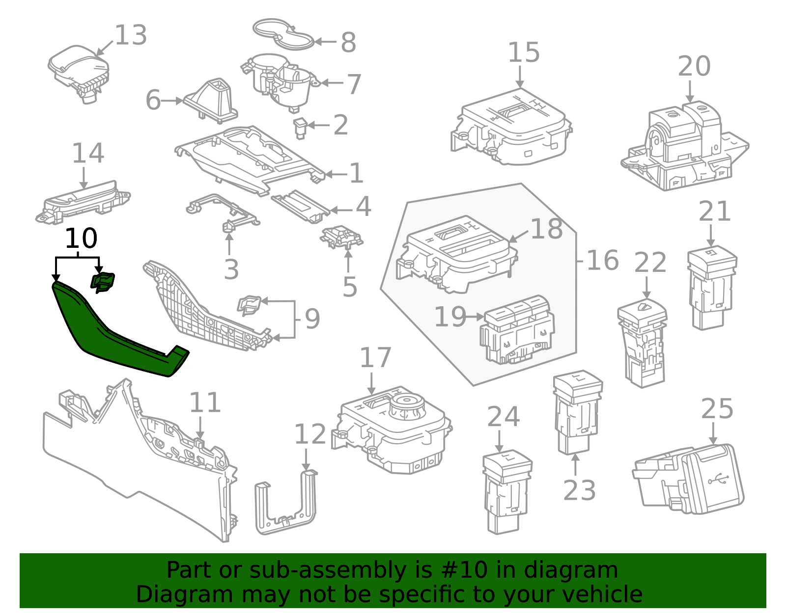Lower Trim Panel - Toyota (55011-0E020)