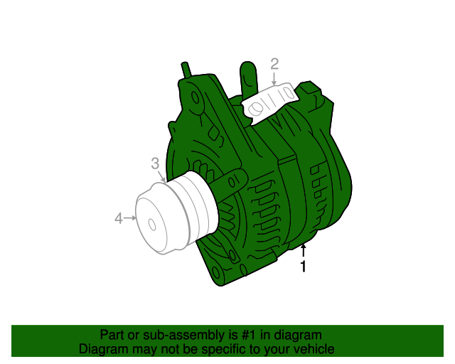 27060-31062-84 - Alternator 2006-2013 Lexus | Longo Lexus Parts