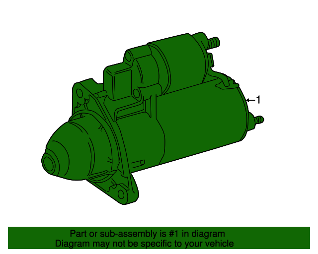 20032008 Subaru Starter Motor 23300AA460 Subaru Parts Store