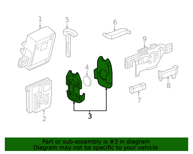 20192023 Chevrolet Remote Control Door Lock and Theft Deterrent