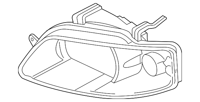 Driver Side Headlamp - GM (96540253)
