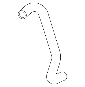 19502-64A-A00 - 2022-2025 Honda - Lower Hose | Genuine Honda Parts