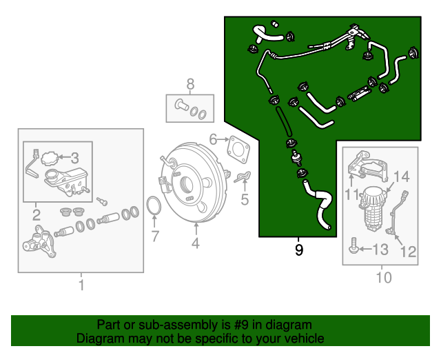 59130D9200 Vacuum Hose 20172022 Kia Sportage Kia.Parts Store
