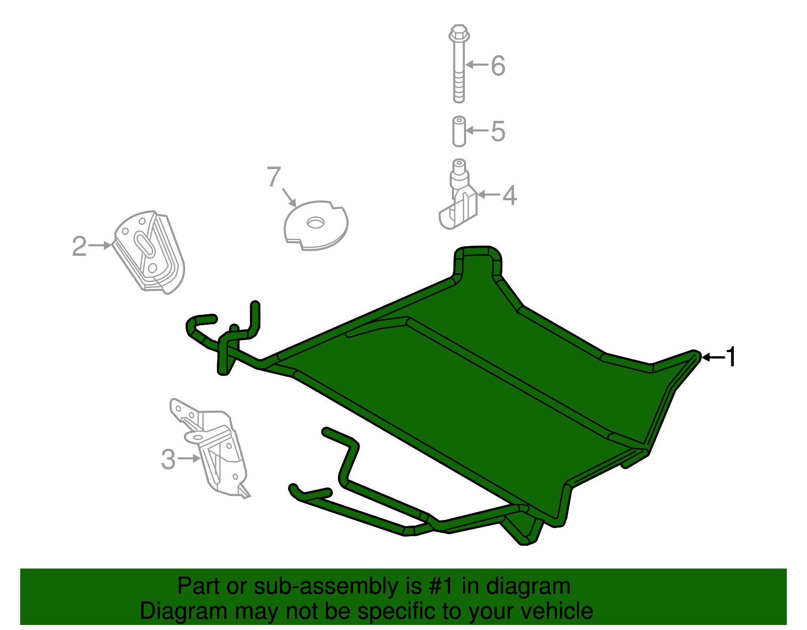 20142019 Nissan Versa Note Spare Carrier E72103WCMA Hoffman Nissan