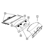 1LM49LC5AM - Interior Trim: Rear Shelf Panel for Mopar Image