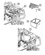 BA86F690AB - Electrical: Storage Battery, Canada for Chrysler: 200 | Dodge: Avenger, Caliber, Journey | Jeep: Compass, Patriot Image image