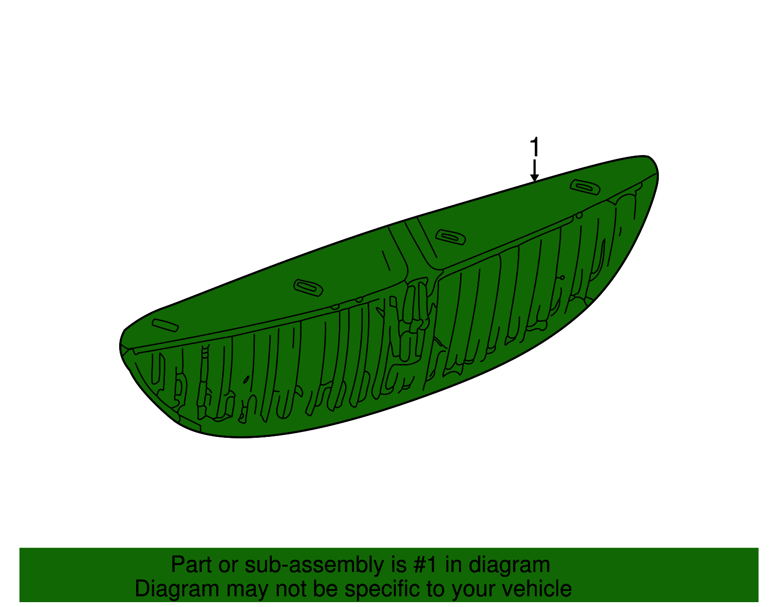 Grille - Ford (XW4Z-8200-AG)