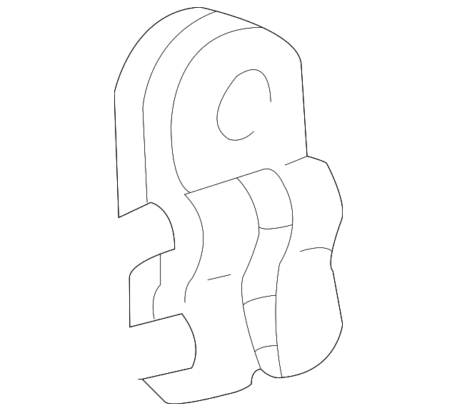 19952019 GM Transmission Oil Cooler Line Clip 11547778 GM