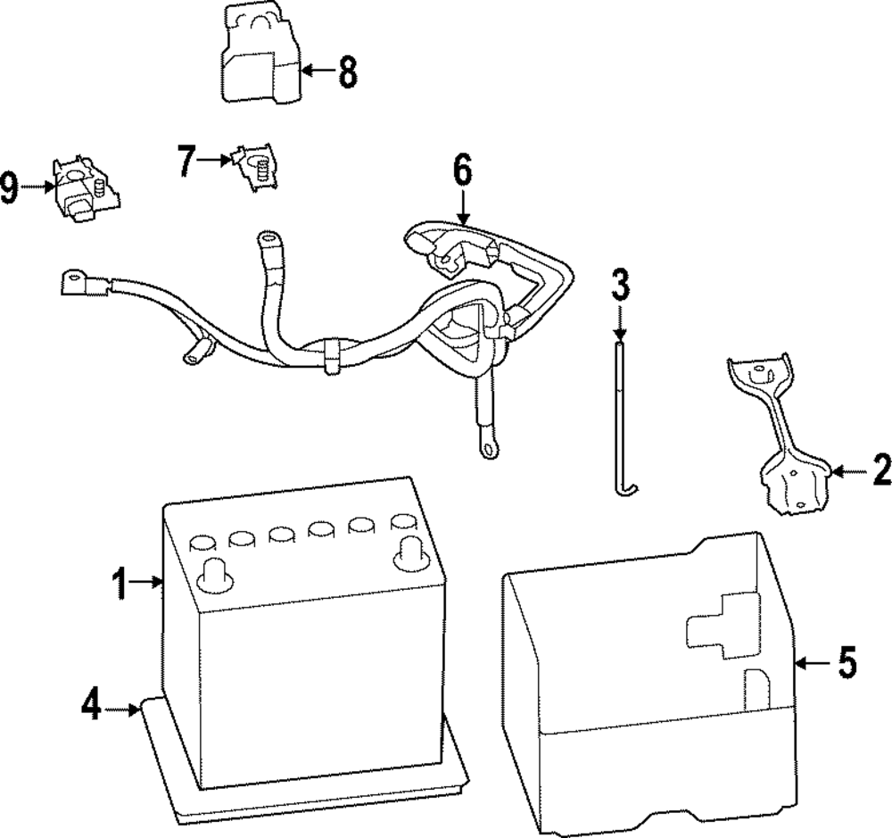 Battery Cover - Toyota (SU003-02413)
