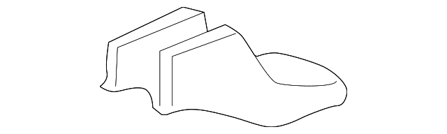 Rear Honda Genuine 82131-SDC-A21ZC Seat Cushion Trim Cover