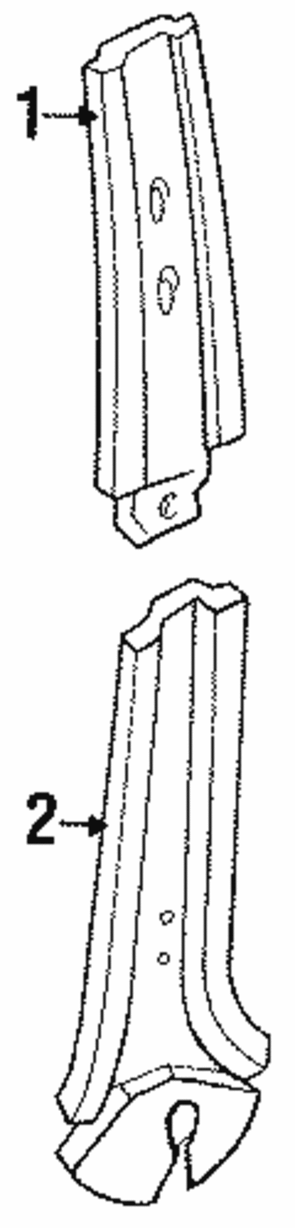 Pillar Trim - Ford (E8GY-5824347-A)