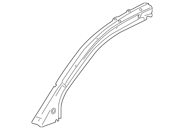Passenger Side Windshield Outer Frame - GM (94553906)