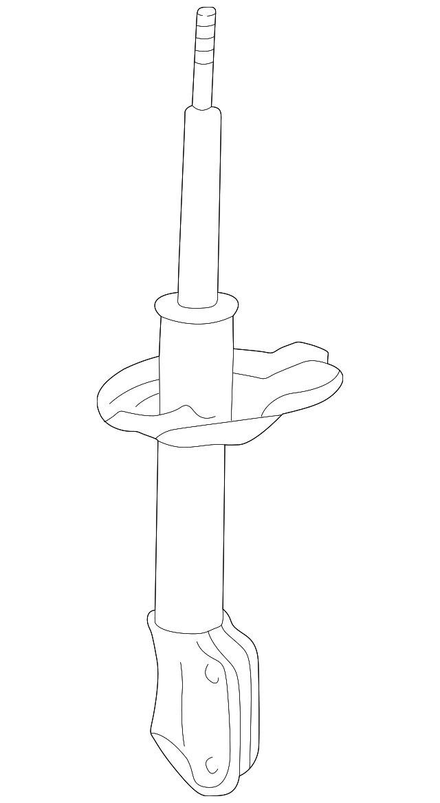 1997 Subaru Impreza Strut, Drivers Side Front 20311FA610 Subaru Parts