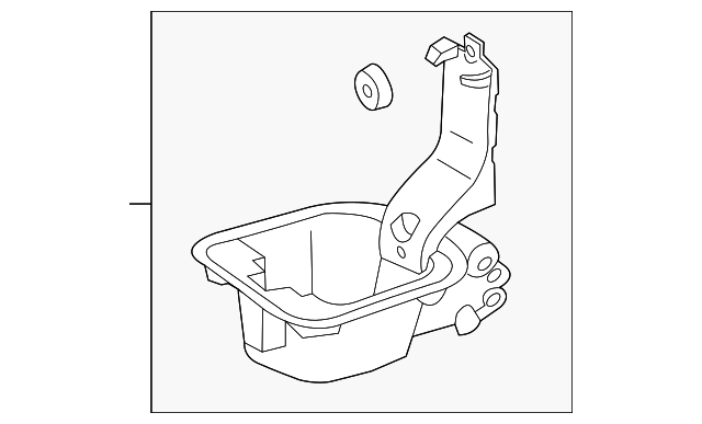 Fuel Tank Filler Pipe Housing - Cadillac (84148440)