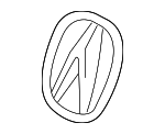 Genuine OEM Acura 75700-TK4-A00 Front Emblem Grille Badge Nameplate - Foto 3