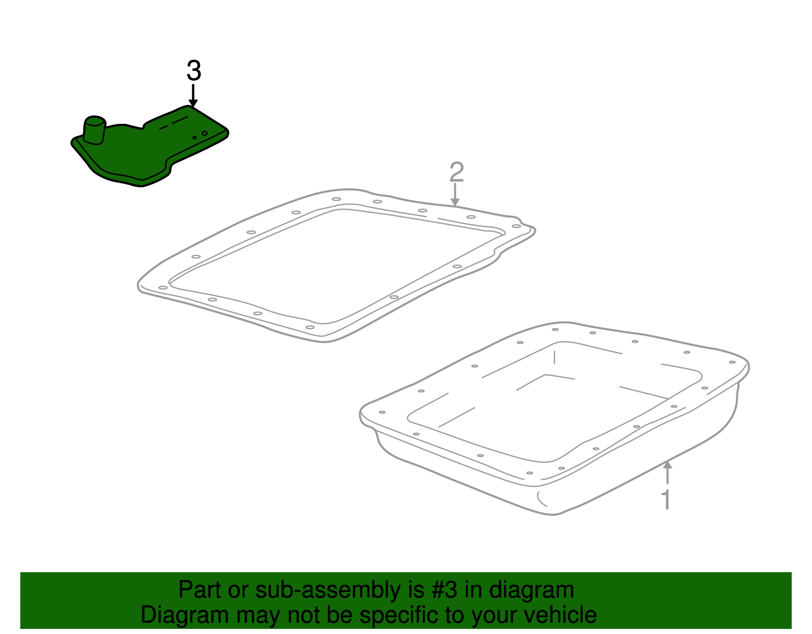Filter Kit, A/Transmission Fluid - GM (96042795)