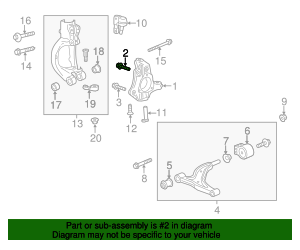2012-2023 GM M12x1.75x55 Multi-Purpose Bolt 11570675 | NewGMParts.com