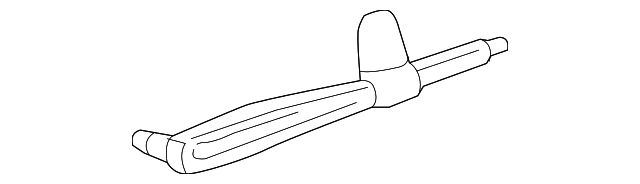 Luggage Carrier Cross Rail Hardware Kit with Screws and Wrench - GM (84053297)