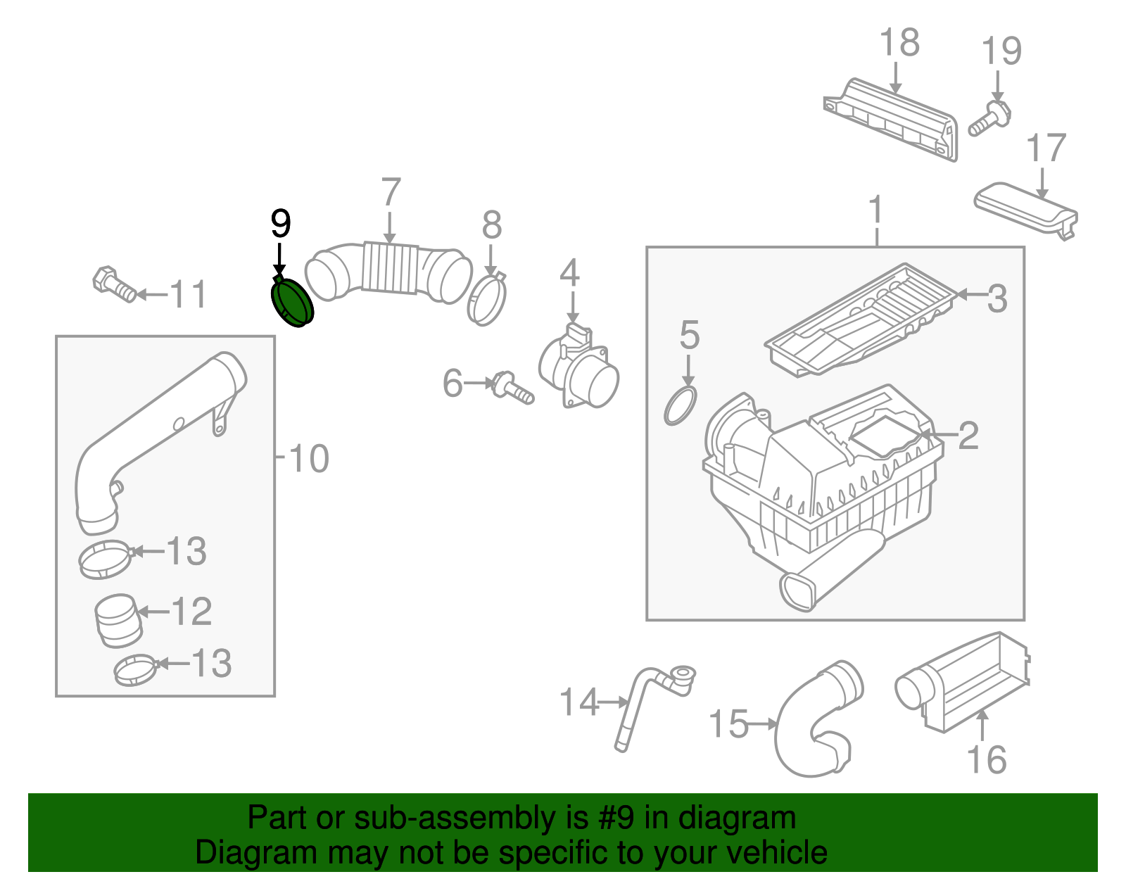 Connector Pipe Clamp - Volkswagen (N-906-564-01)
