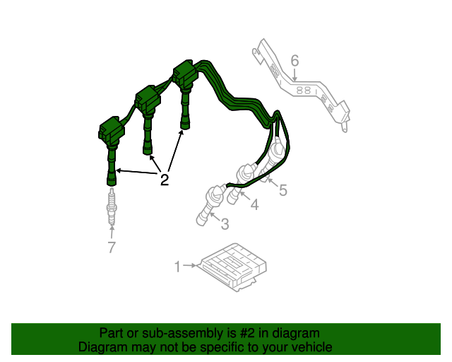 2730039800 Ignition Coil 20032006 Kia Sorento Kia.Parts Store