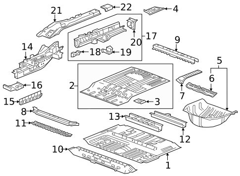 Rear Floor & Rails for 2024 Cadillac XT6 | Flow Automotive Center ...